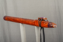 Grenadillo  Native American Flute, Minor, Low D-3, #L11B (3)